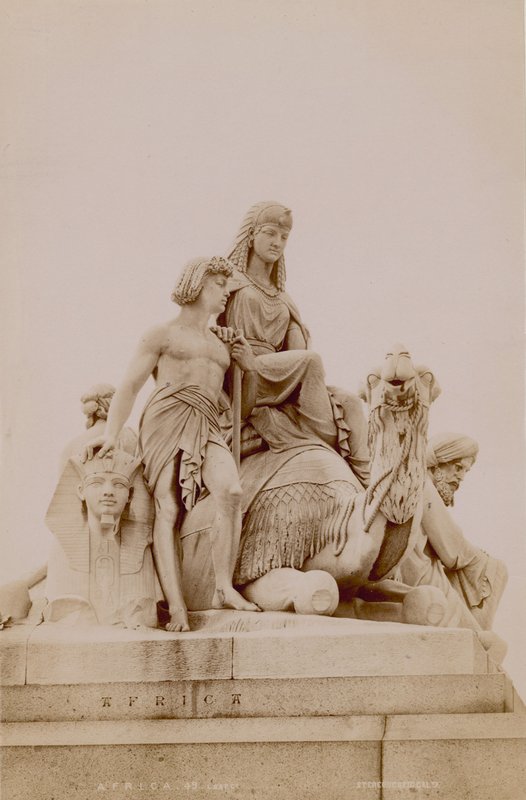 Albert Memorial, South Kensington, Londen door English Photographer