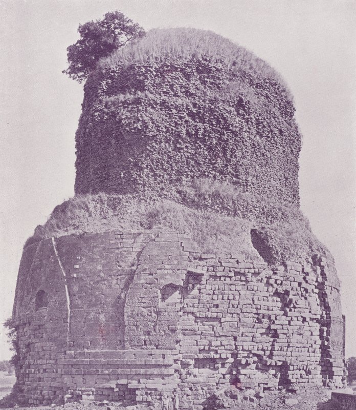 Oude Boeddhistische Toren, Sarnath, Benares door English Photographer