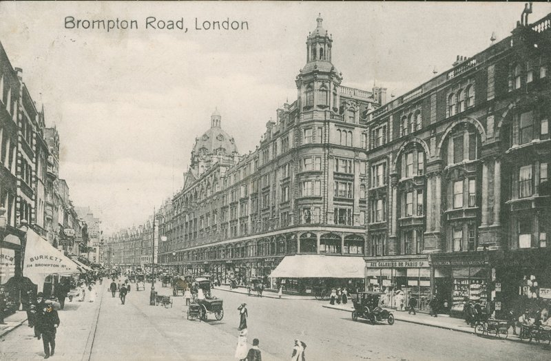 Brompton Road, Londen door English Photographer