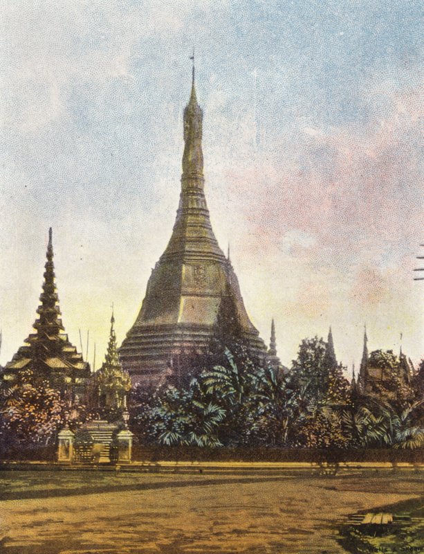 Birma / Myanmar: Sule Pagoda, Rangoon door English Photographer