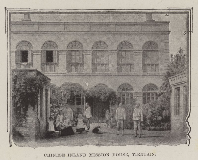Chinese Inland Mission House, Tientsin door English Photographer