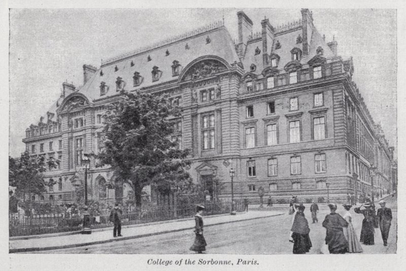 College van de Sorbonne, Parijs door English Photographer