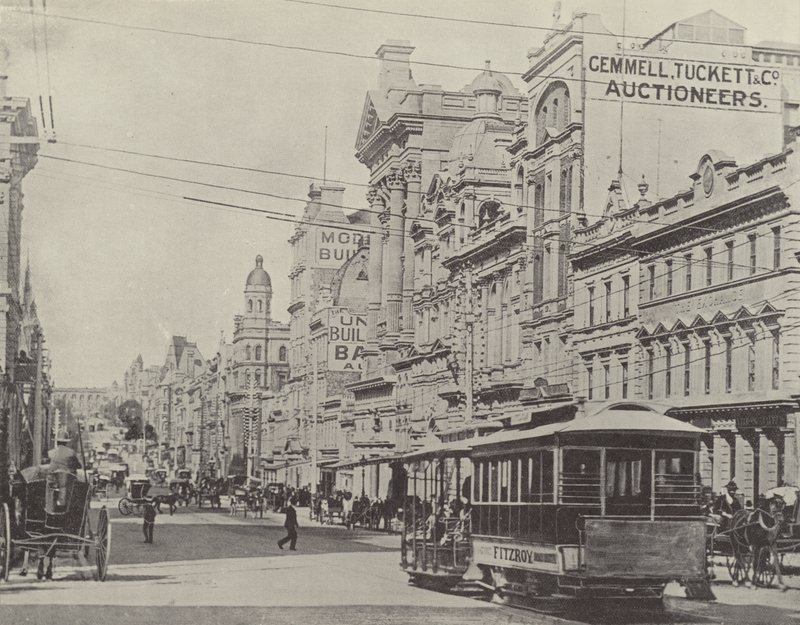 Collins Street, Melbourne door English Photographer