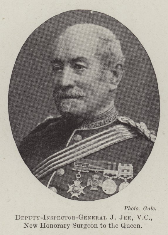 Plaatsvervangend inspecteur-generaal J Jee, VC, nieuwe erechirurg van de koningin door English Photographer
