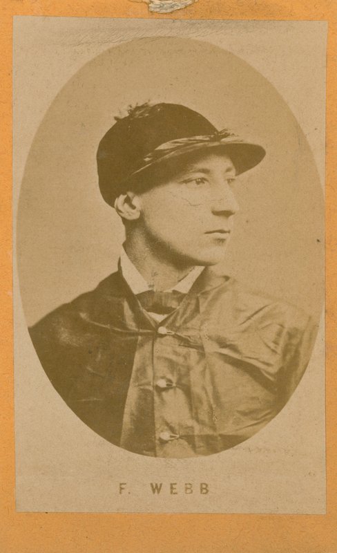 F Webb, jockey door English Photographer
