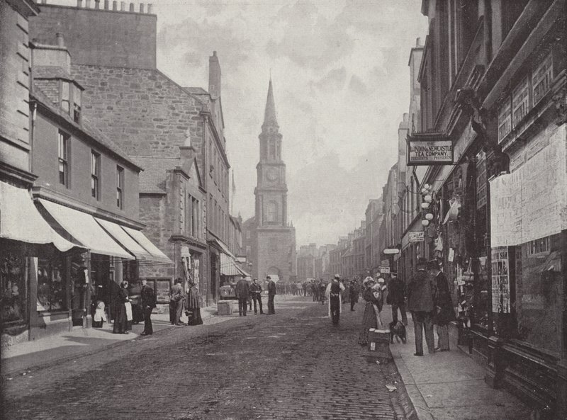 Falkirk, Hoofdstraat door English Photographer