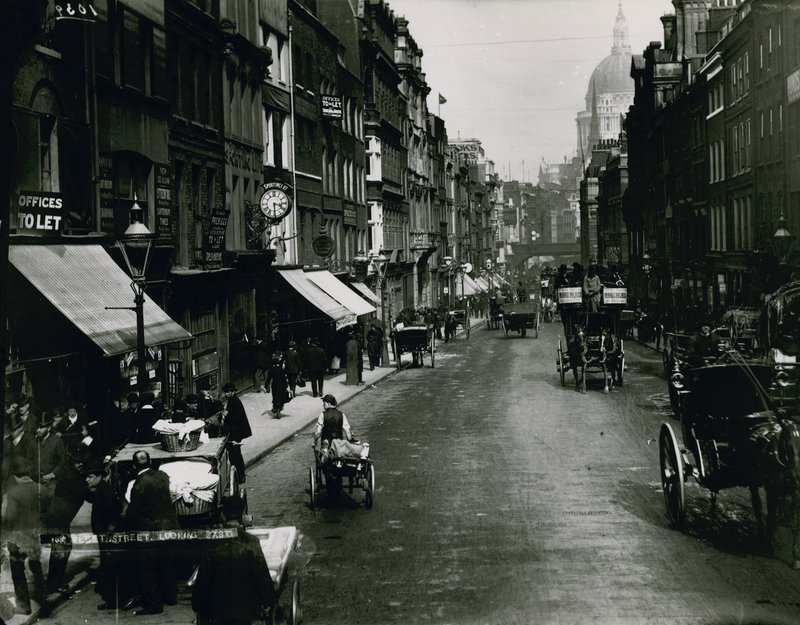 Fleet Street, Londen door English Photographer