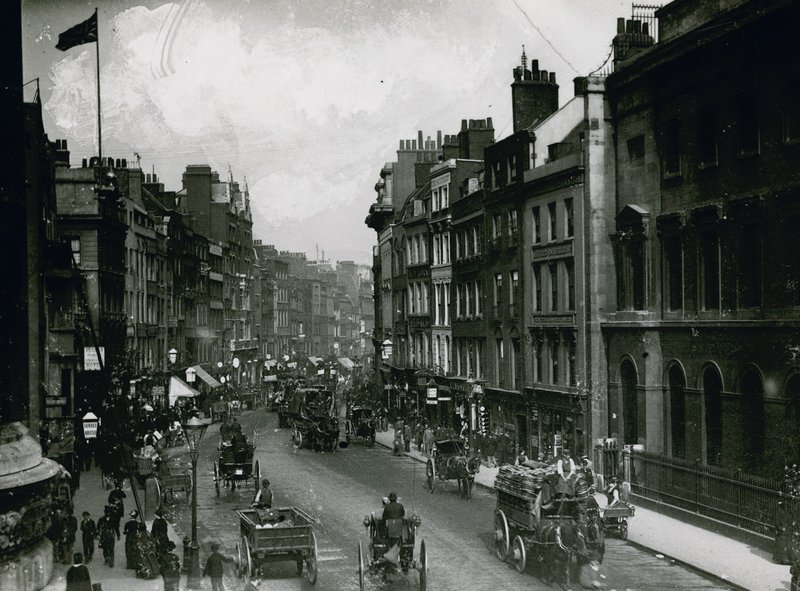 Fleet Street, Londen door English Photographer
