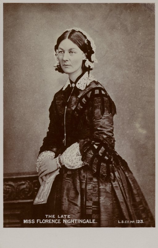 Florence Nightingale door English Photographer