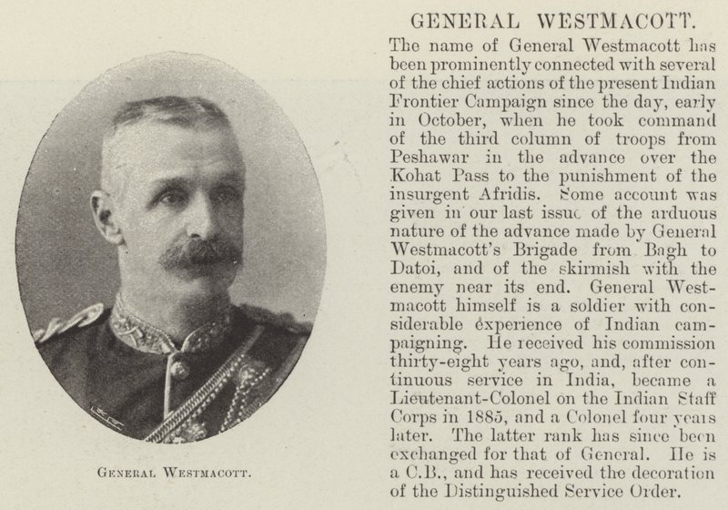 Generaal Westmacott door English Photographer