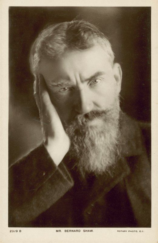 George Bernard Shaw, Ierse toneelschrijver door English Photographer
