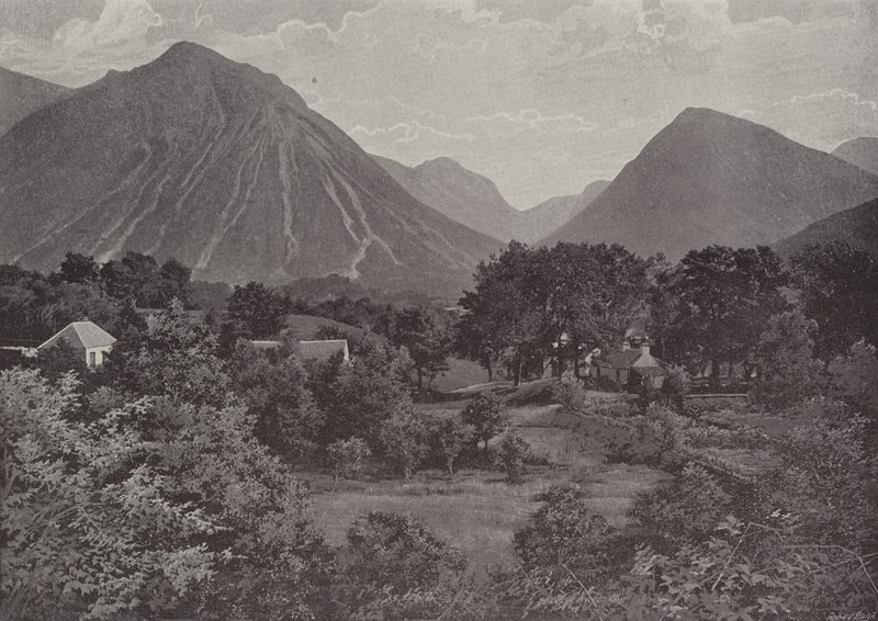 Glencoe, Scene van het Bloedbad door English Photographer