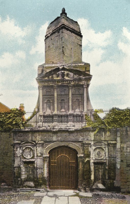 Gonville en Caius College, de Poort van Eer door English Photographer
