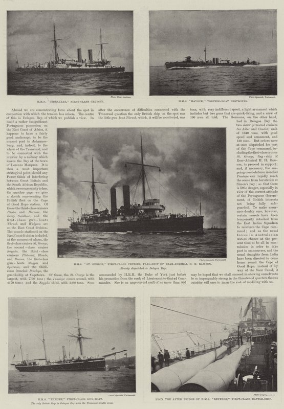 Groot-Brittanniës maritieme voorbereidingen door English Photographer