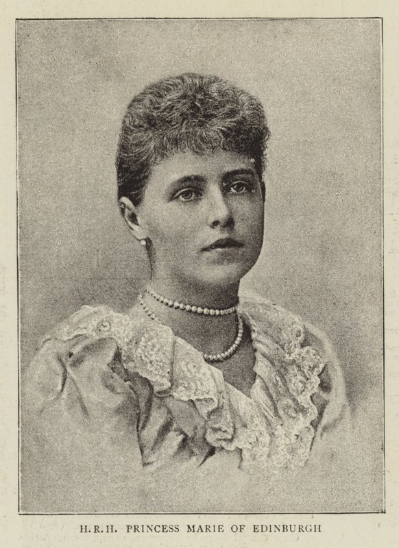 HKH Prinses Marie van Edinburgh door English Photographer