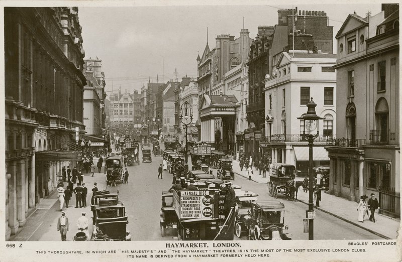 Haymarket, Londen door English Photographer