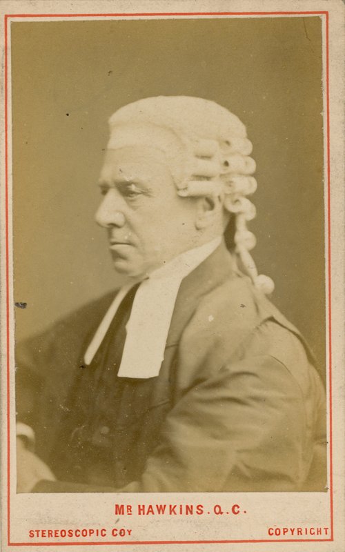 Henry Hawkins QC, 1e Baron Brampton door English Photographer