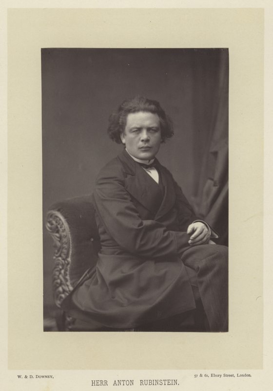 Herr Anton Rubinstein door English Photographer