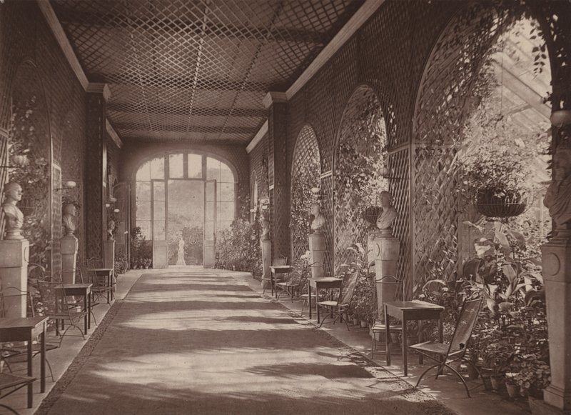 Holland House, Londen: Serre die leidt vanaf de balzaal door English Photographer