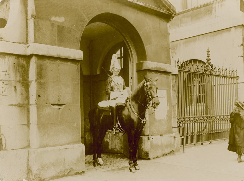 Horse Guards door English Photographer