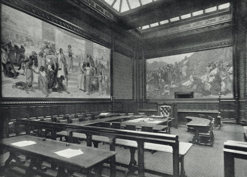 Houses of Parliament, de Mozes Kamer, House of Lords door English Photographer