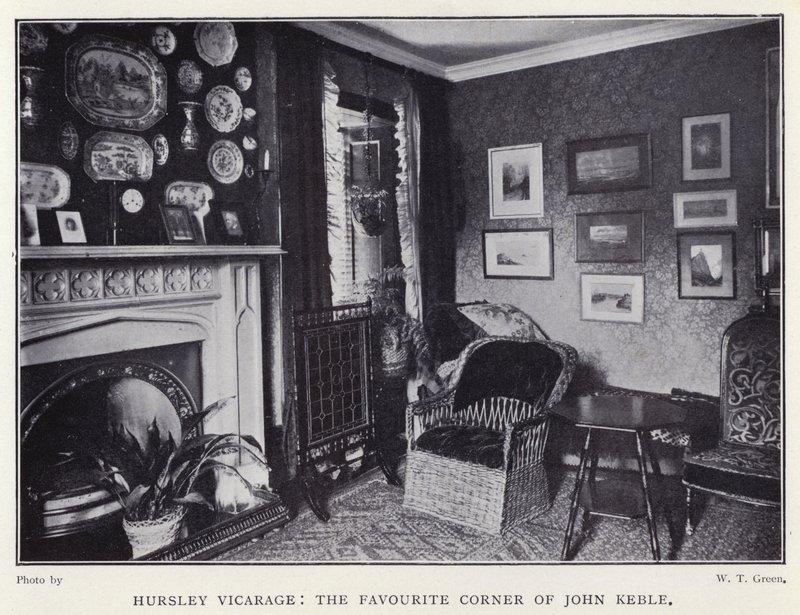 Hursley Pastorie, de favoriete hoek van John Keble door English Photographer