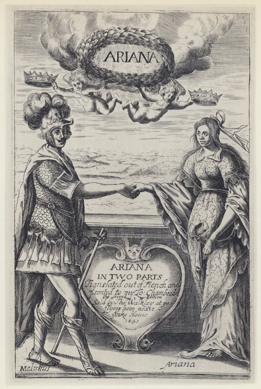 J Desmarets de Saint Sorlin, Ariana, J Haviland voor T Walkley 1636 door English Photographer
