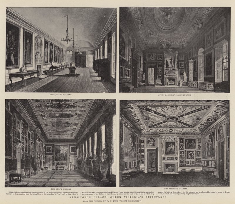 Kensington Palace, geboorteplaats van Koningin Victoria door English Photographer