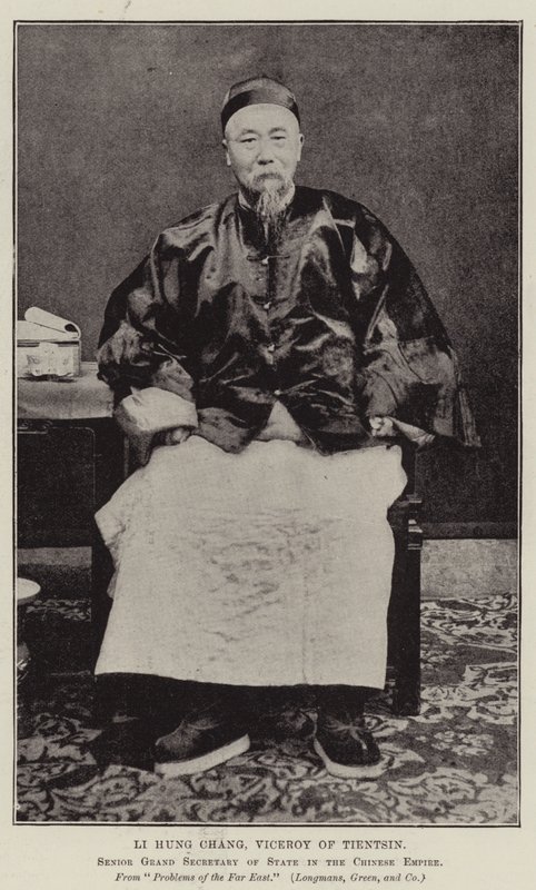 Li Hung Chang, onderkoning van Tientsin door English Photographer