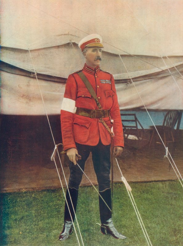 Luitenant-generaal Sir William Gatacre, bevelhebber van de 3e divisie, Zuid-Afrikaanse veldmacht. In velduniform van generaal-officier door English Photographer