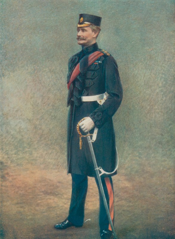 Luitenant-generaal R. Pole-Carew. Commandant van de elfde divisie, Zuid-Afrikaanse veldmacht door English Photographer
