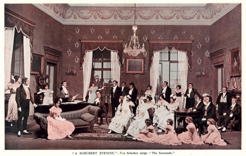 Lilac Time, Een Schubert Avond, Von Schober zingt De Serenade door English Photographer