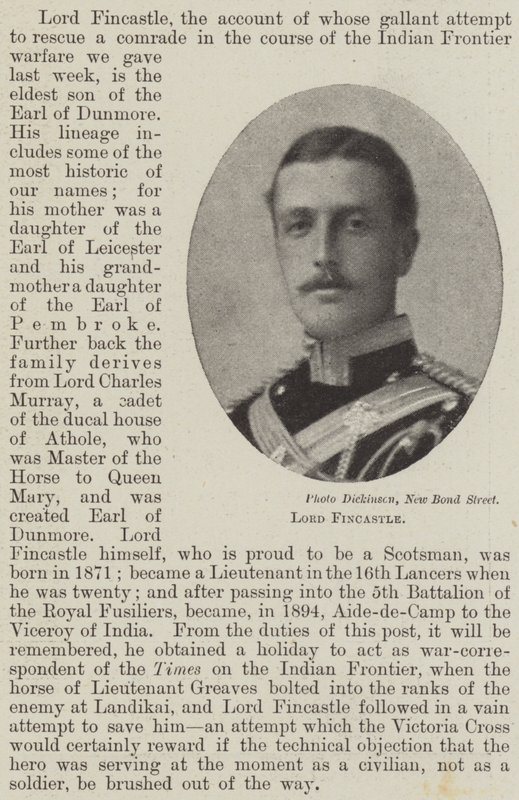 Lord Fincastle door English Photographer