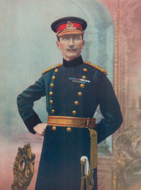 Generaal-majoor A. Fitzroy Hart. Commandant van de Vijfde Brigade, Zuid-Afrikaanse Veldmacht door English Photographer