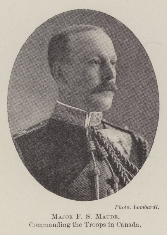 Majoor F S Maude, bevelhebber van de troepen in Canada door English Photographer