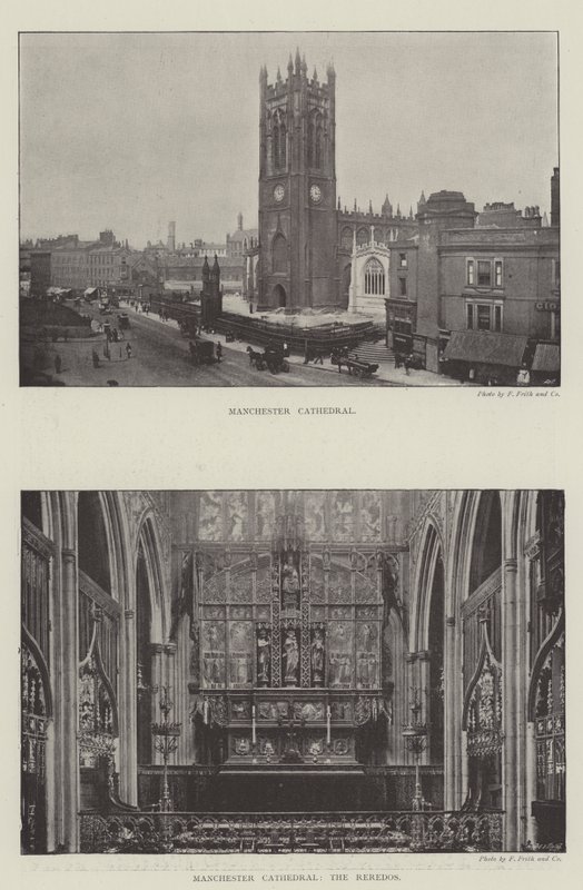 Kathedraal van Manchester door English Photographer