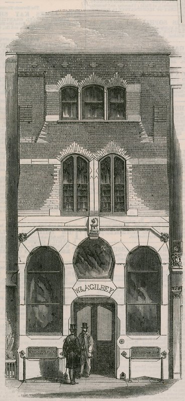 Messrs Gilbeys Wijnkantoor, Oxford Street door English Photographer