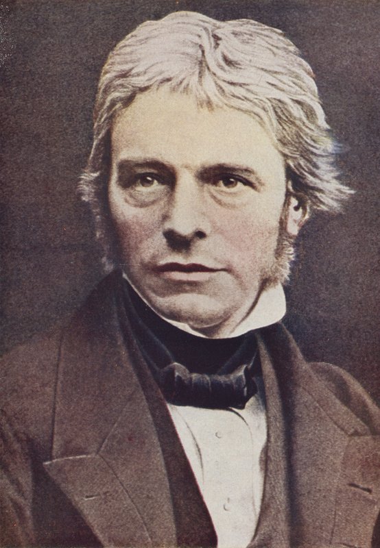 Michael Faraday, Engelse natuurkundige en scheikundige door English Photographer