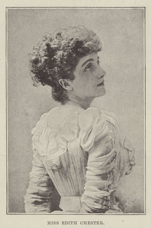 Miss Edith Chester door English Photographer