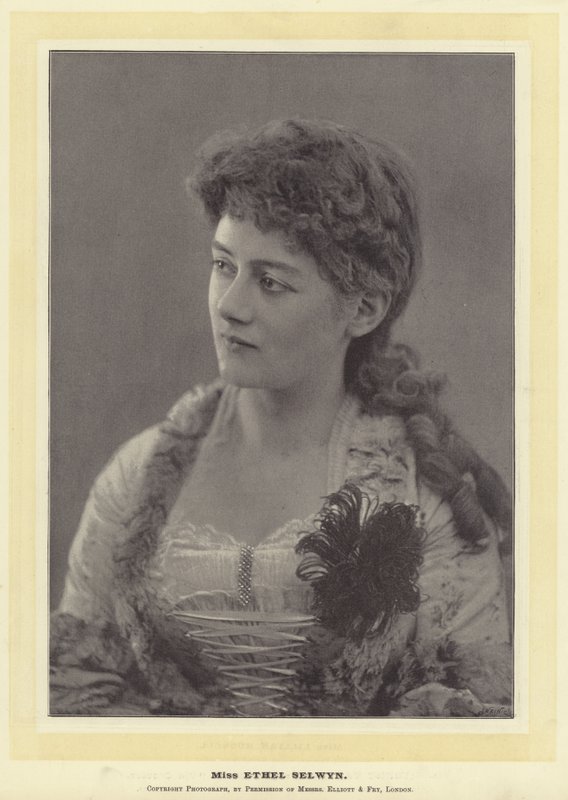Miss Ethel Selwyn door English Photographer