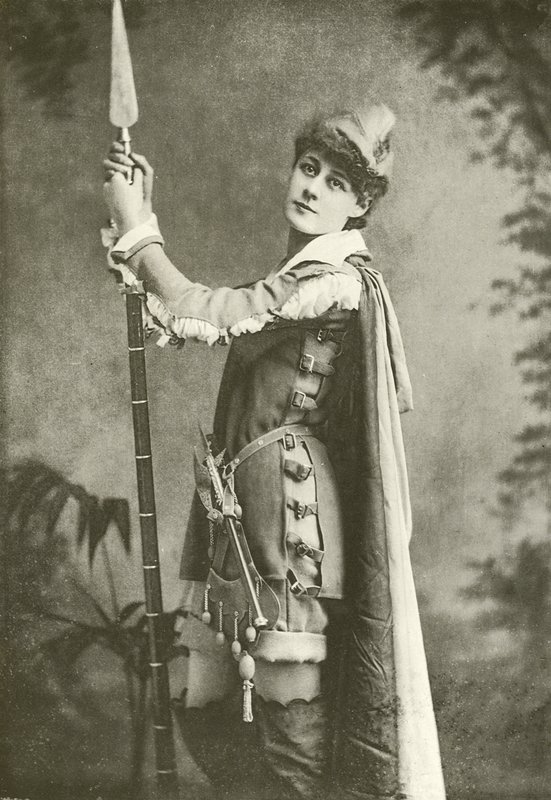 Miss Violet Vanbrugh als Rosalind (gravure) door English Photographer