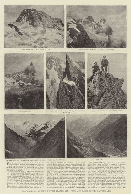 Bergbeklimmen in Zuidwest-Frankrijk, Enkele Pieken en Passes in de Dauphiné Alpen door English Photographer