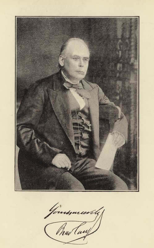 De Heer Charles Bradlaugh, MP door English Photographer