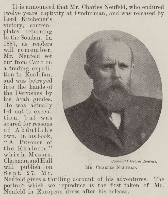 Mr Charles Neufeld door English Photographer