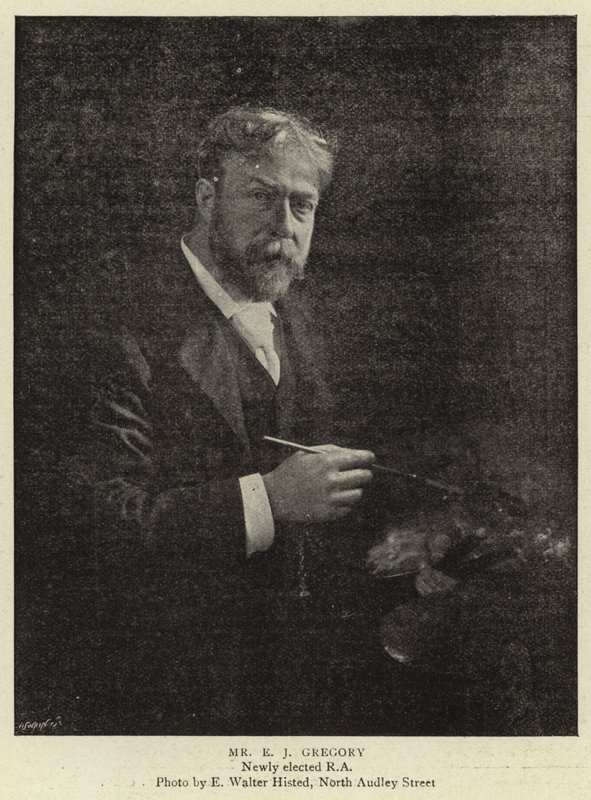 De Heer E J Gregory door English Photographer
