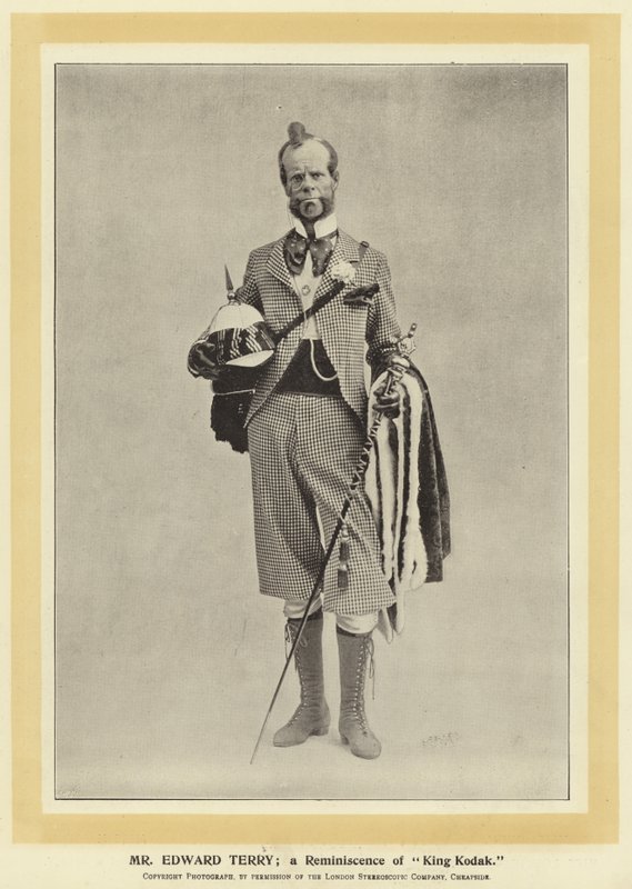 Meneer Edward Terry; een Herinnering aan King Kodak door English Photographer
