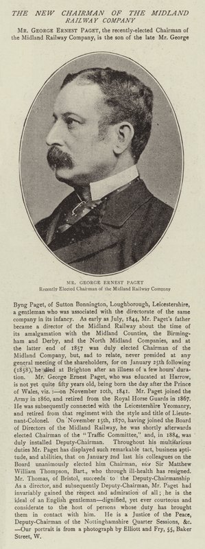 De heer George Ernest Paget door English Photographer