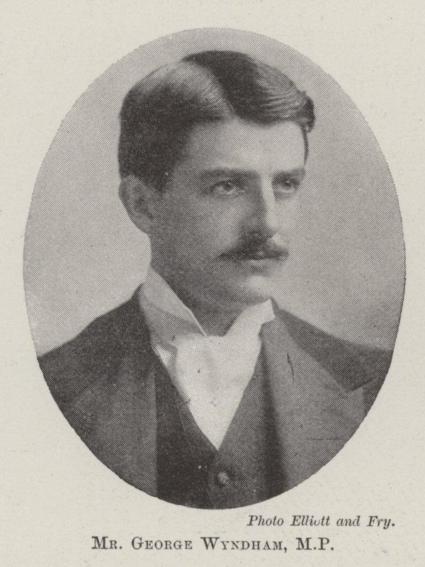 Mr George Wyndham, MP door English Photographer