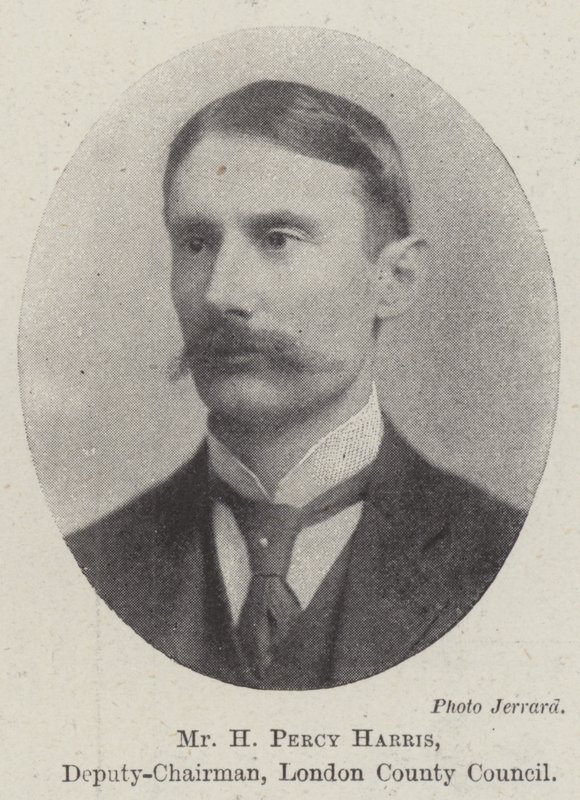 Mr H Percy Harris, Plaatsvervangend Voorzitter, London County Council door English Photographer