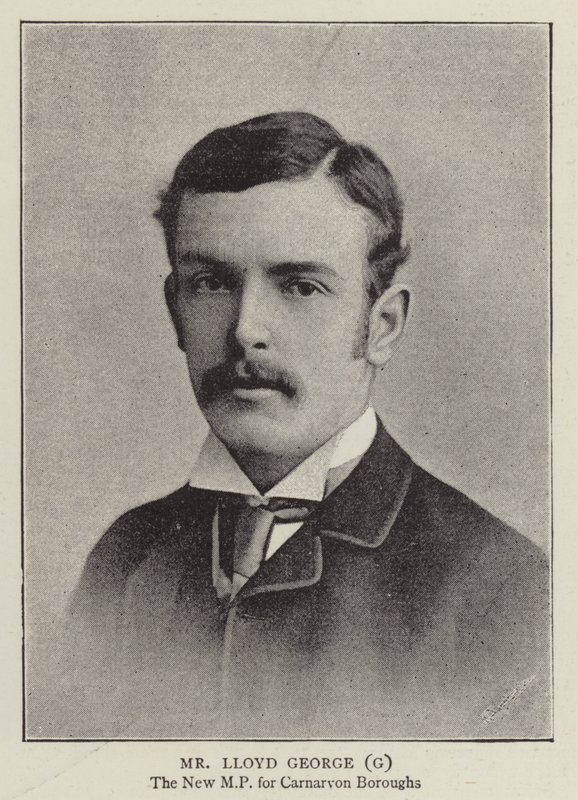 De heer Lloyd George, Gladstonian door English Photographer